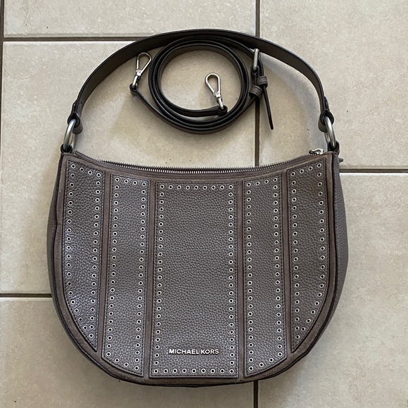 Michael Kors Studded Shoulder Bag - Picture 1 of 11